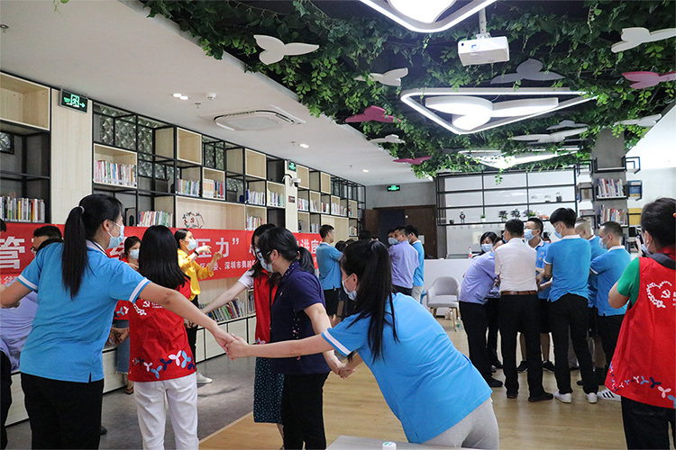 管理情緒，釋放壓力 ——航城街道“機關-社區-兩新”黨建結對共建活動